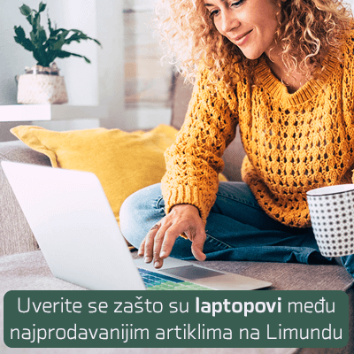 Januar dva 2022 - Uverite se zašto su laptopovi među najprodavanijim artiklima na Limundu